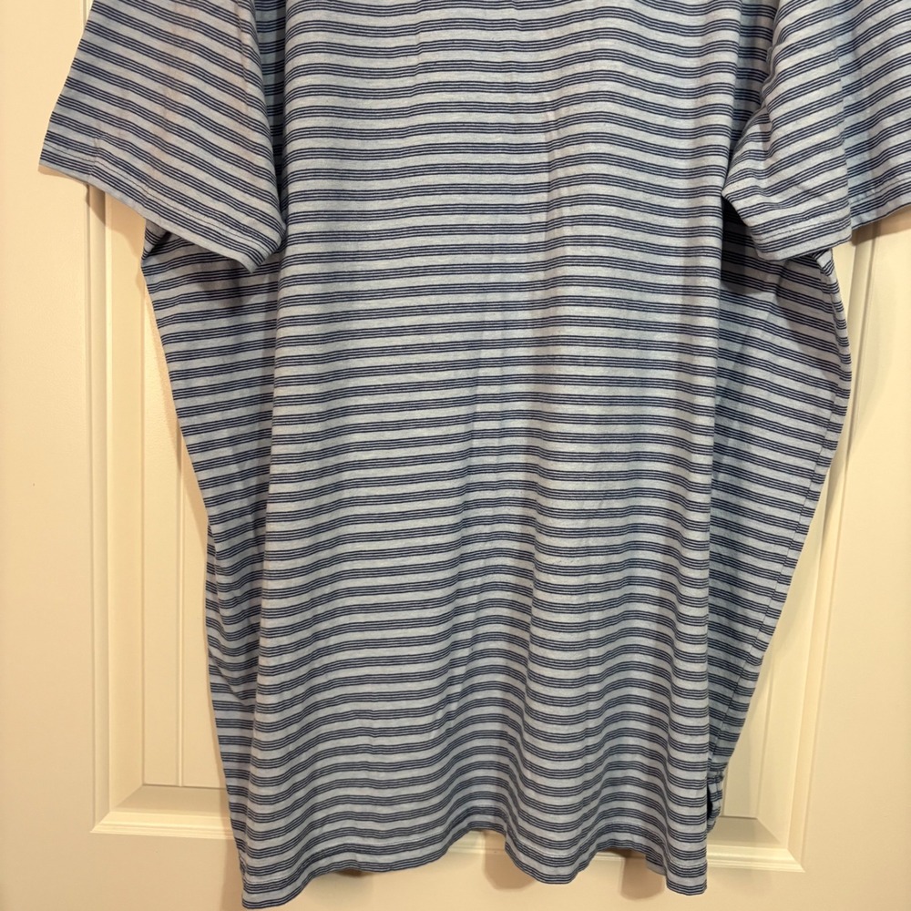 The Foundry Supply Co. Bundle Mens 4XL Button Down Polo Shirt Short Sleeve Blue‎ - Picture 14 of 15